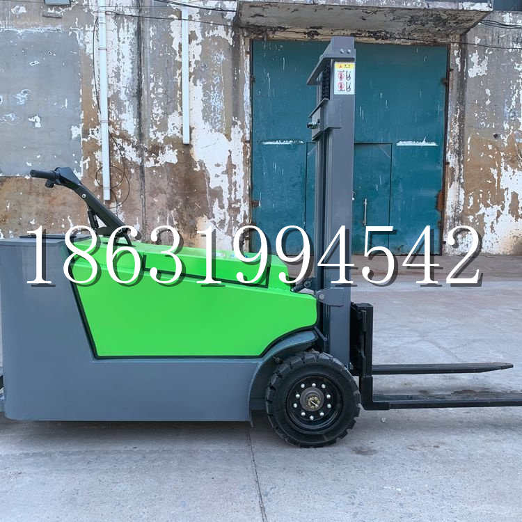 白河区小型电动叉车1吨2吨步行站驾式电瓶堆高充电装卸车液压升降车铲车